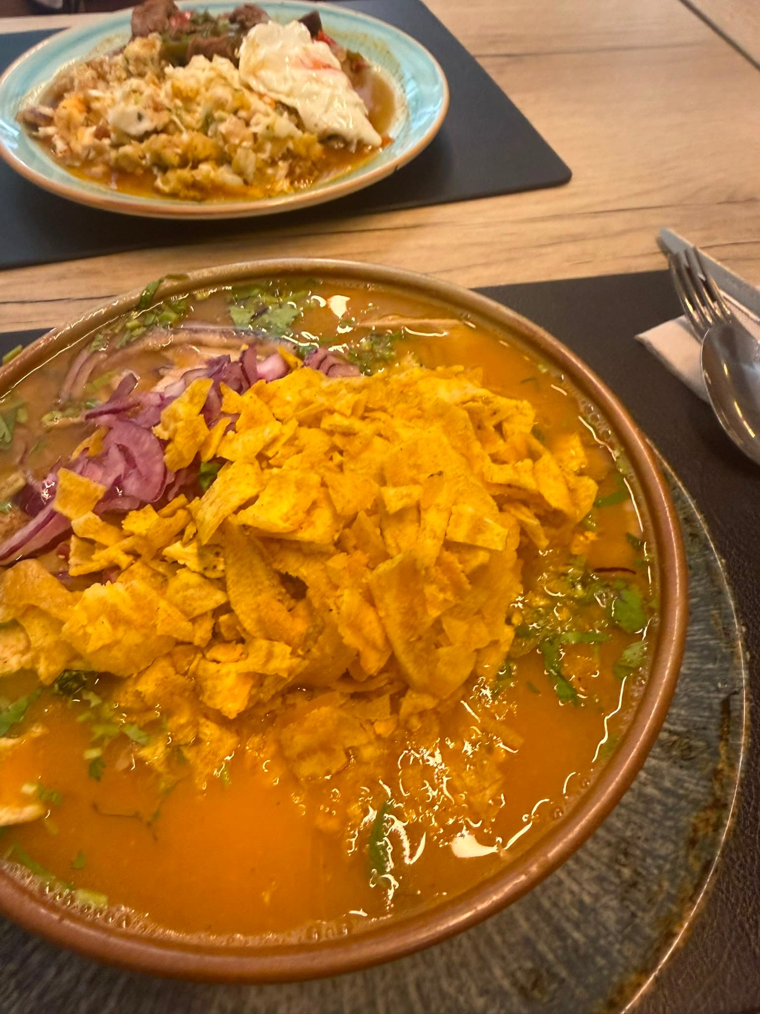 Plato de cuchara preparado en La Marea