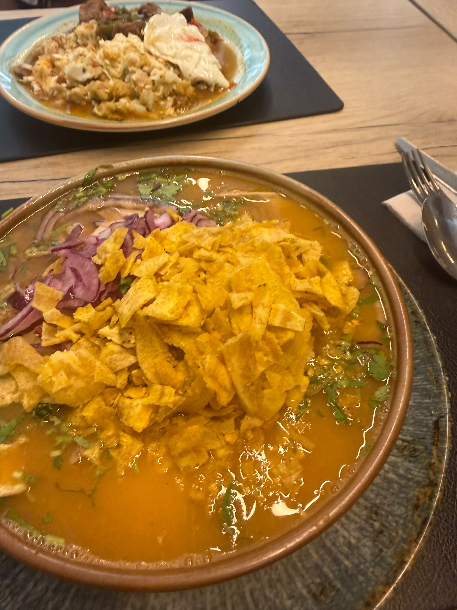 Plato de cuchara preparado en La Marea